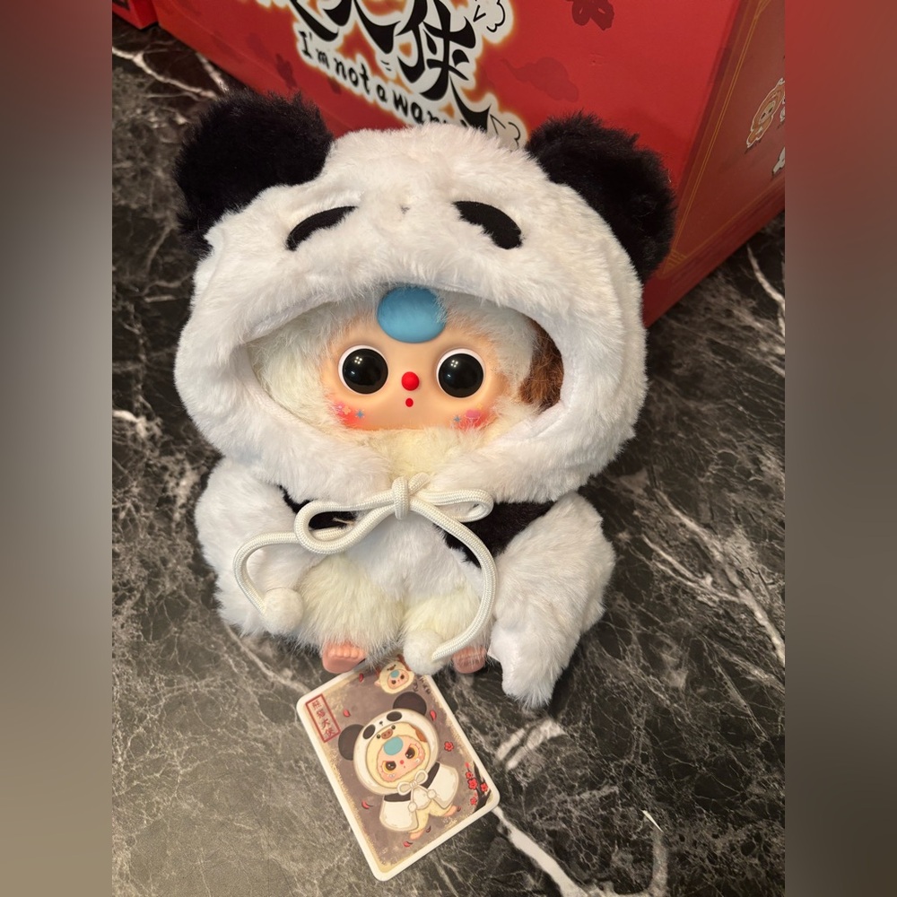 Baby Three I’m Not a Warrior Plush